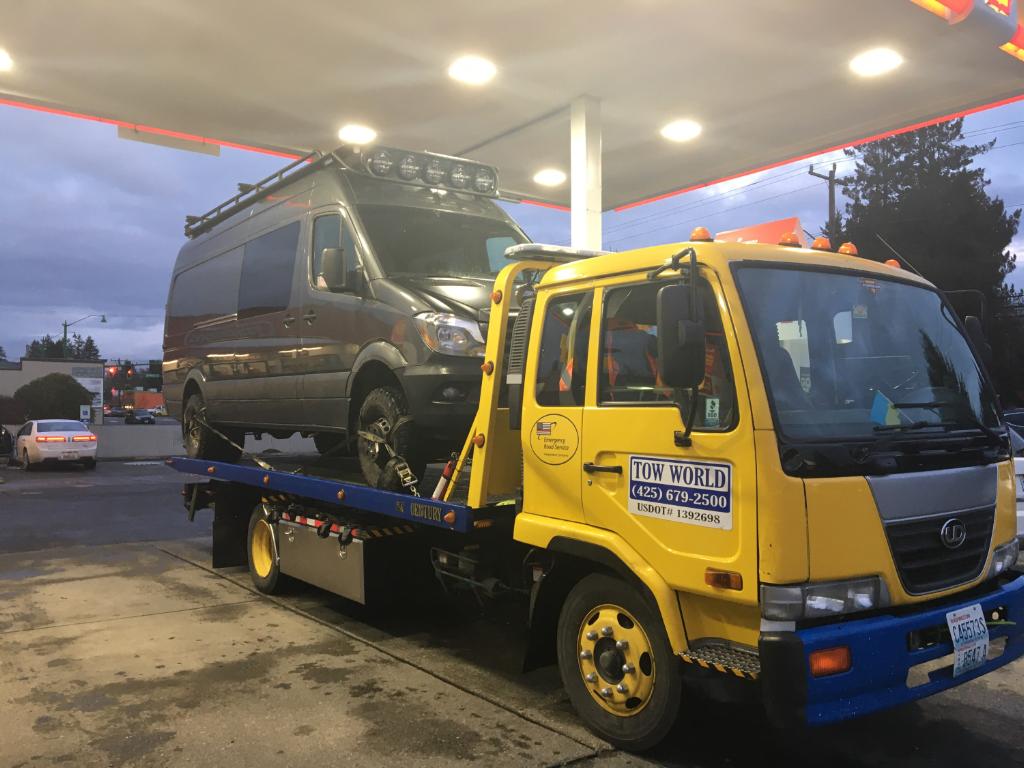 Any type of van's towing service