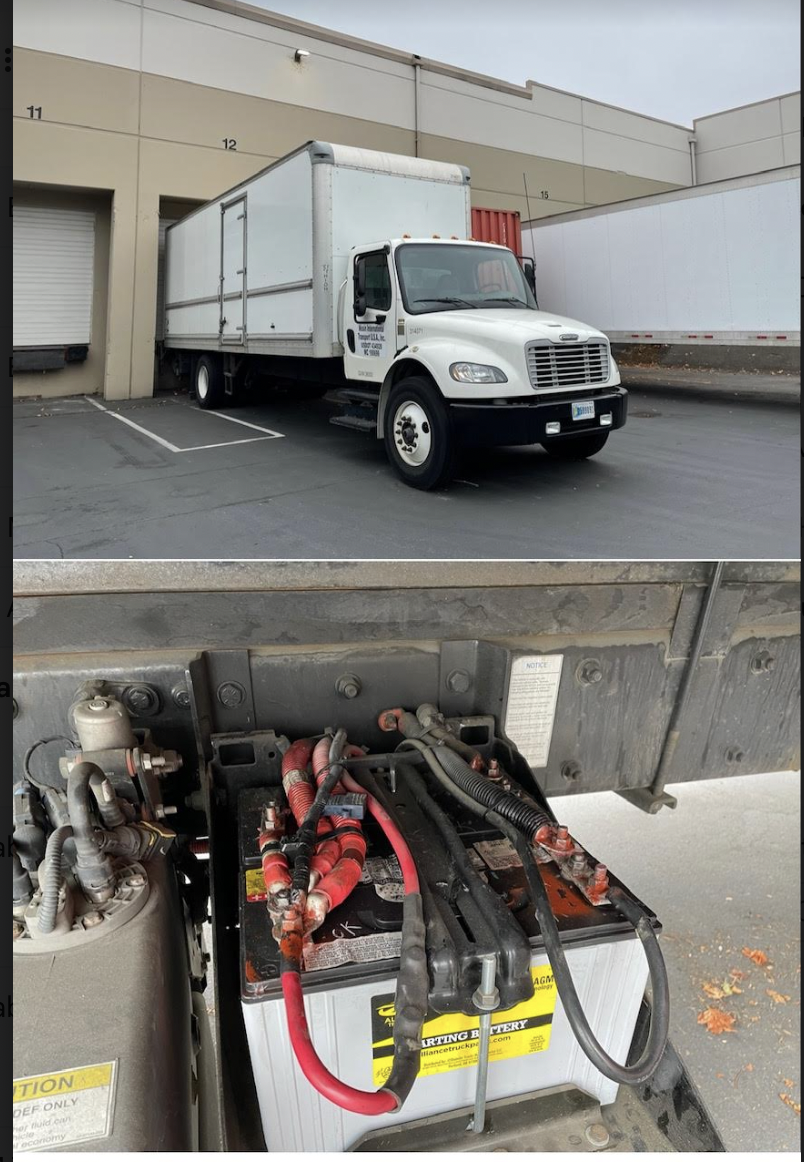 heavy duty semi truck commercial jump start