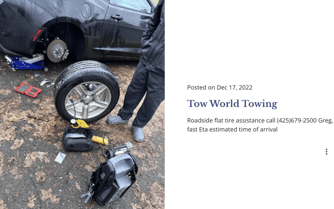 Bellevue Roadside Assistance-Tow World Towing-