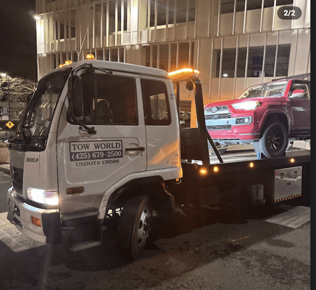 garage towing service