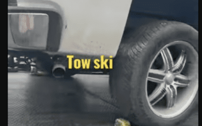 #1 Simple and Confident Tow Ski for winching onto flatbed platform