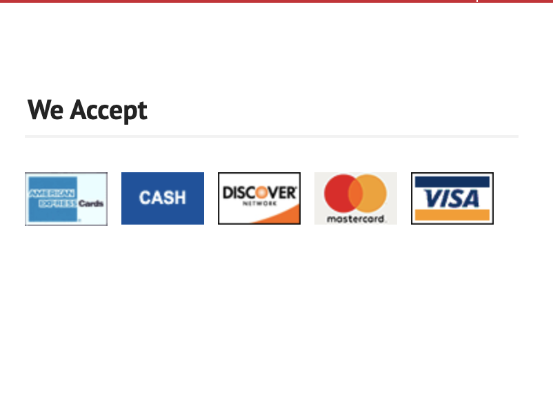 Towing payment types