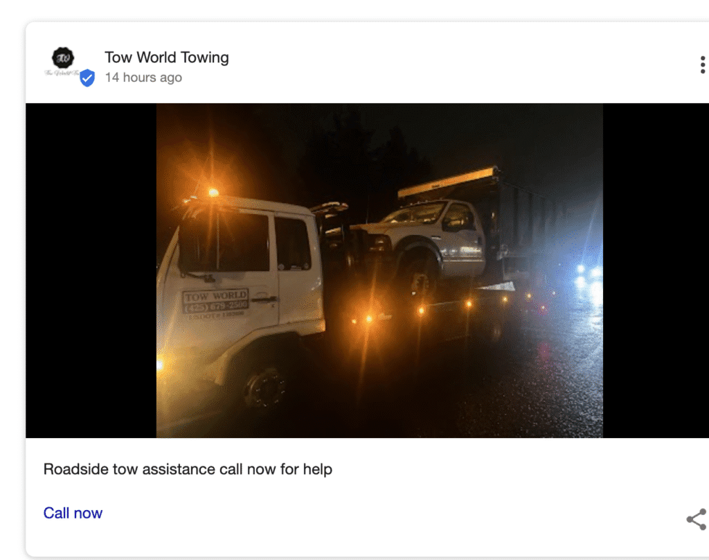 Towing for car