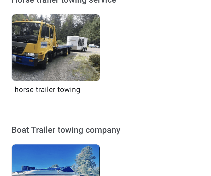 Emergency Towing in Renton City Near Me