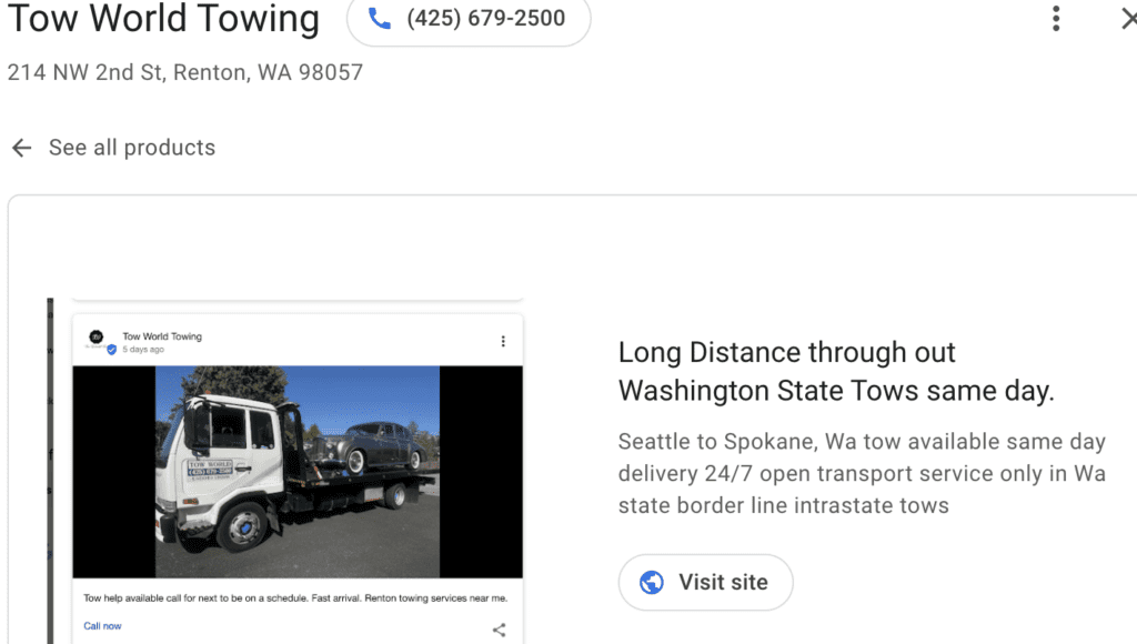 Seattle To Moses Lake Wa Towing