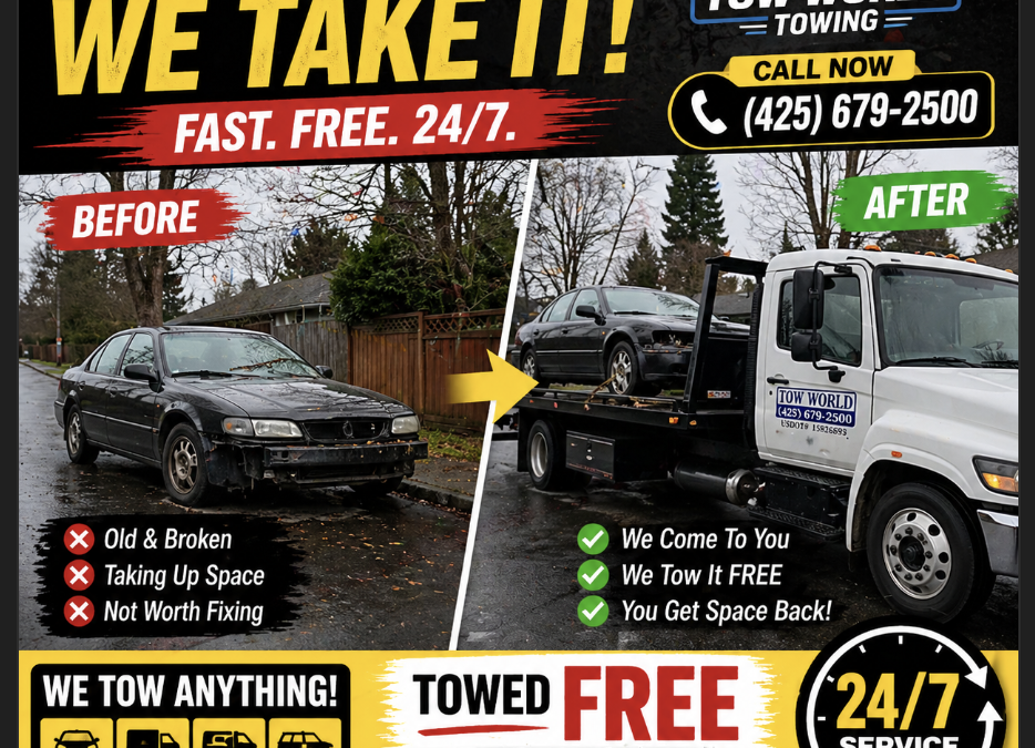 Close to home towing service