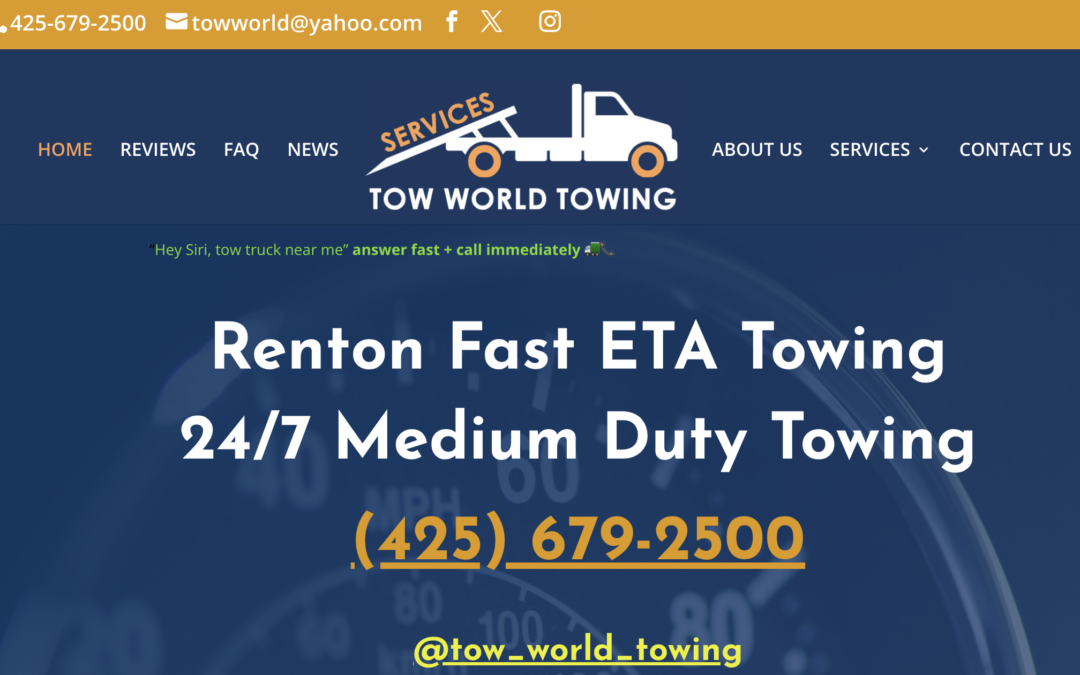 Renton Fast Car Towing