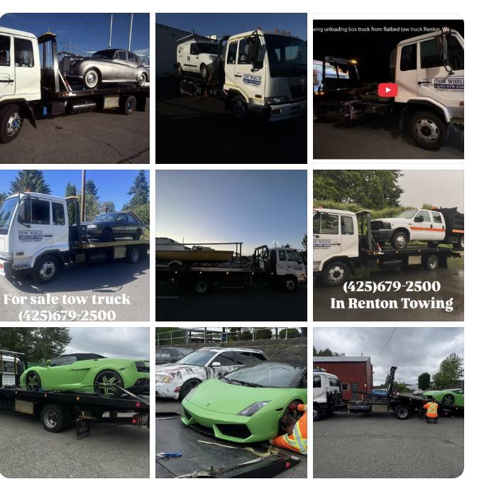 Time for Tow? Call Renton Towing