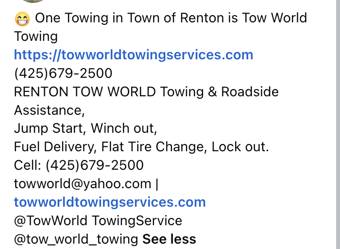 Towing