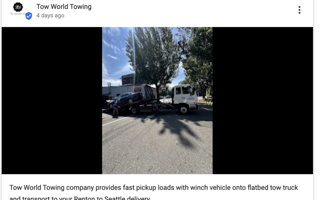 Emergency towing now open