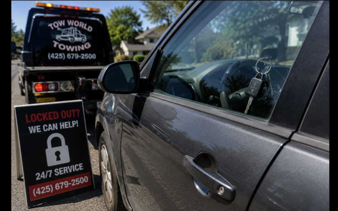 24/7 Car Lockout Service in Renton, WA