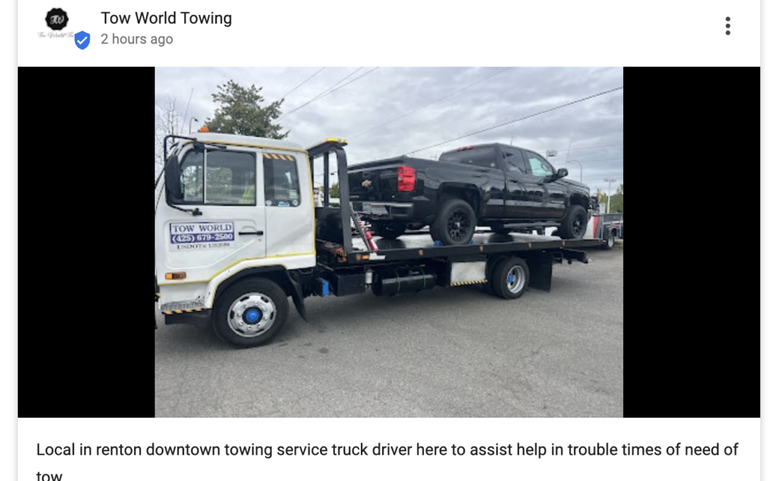Towing Truck Roadside Assistance Near Me in Renton, Wa