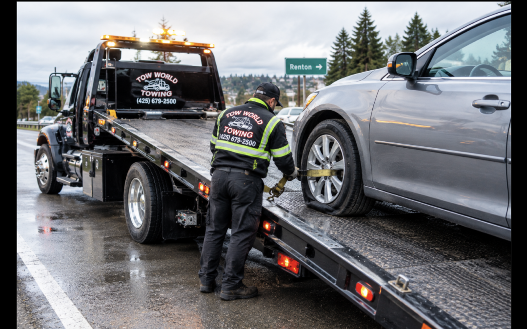 Towing in Renton Highlands WA – NE 4th Street & Renton-Issaquah Road SE