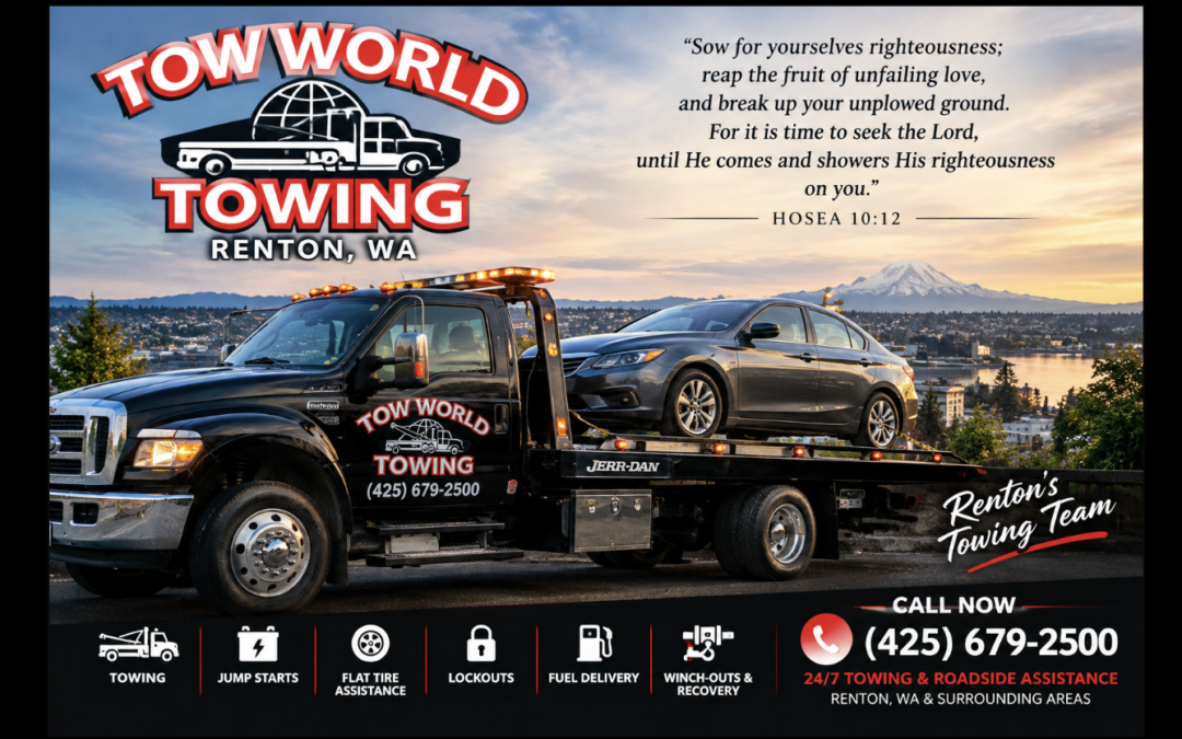 Local Renton Towing With Upfront Pricing